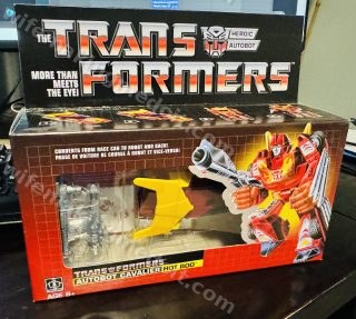 Transformers Vintage G1 Reissue Hot Rod