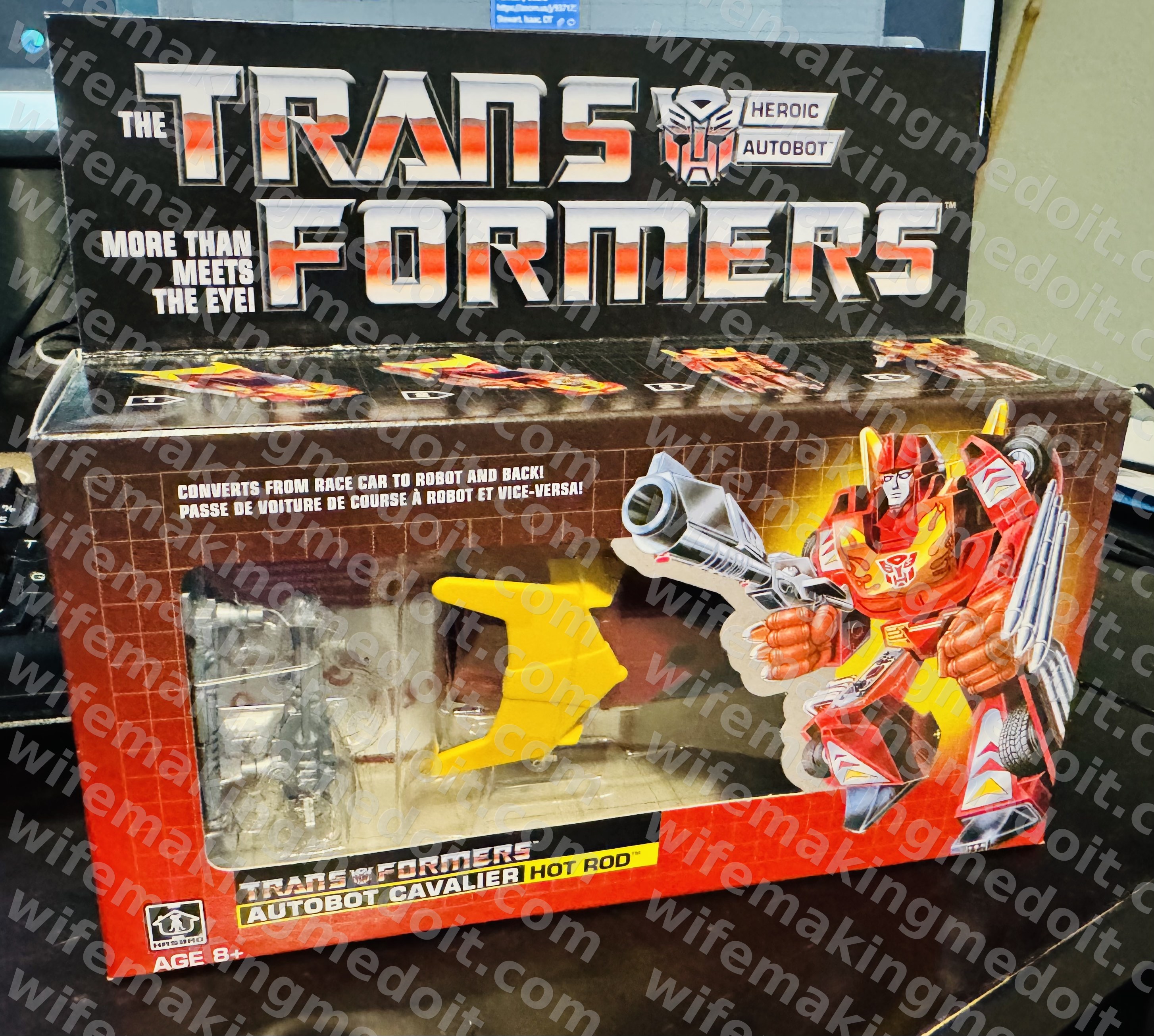 Transformers Vintage G1 Reissue Hot Rod
